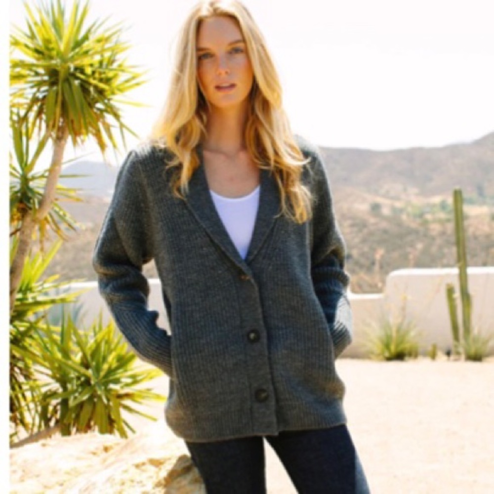 KILTE The Kate Shacket Made In Italy Baby Alpaca/Merino Wool Blend Sz 2 (US M/L)